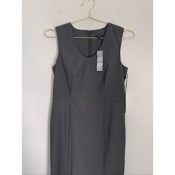 ANN TAYLOR Vintage Wool Blend Pencil Dress 6 Petite NWT - Picture 4 of 9
